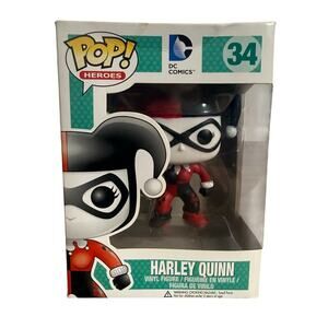 Funko Pop Heros DC Comics Batman Classic Harley Quinn 34 Toy Collectible